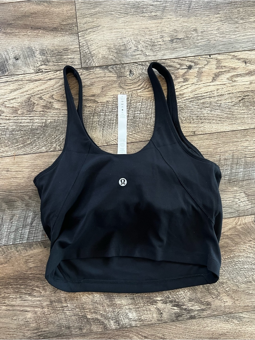 Lululemon align black tank top size 6 - Picture 6 of 7